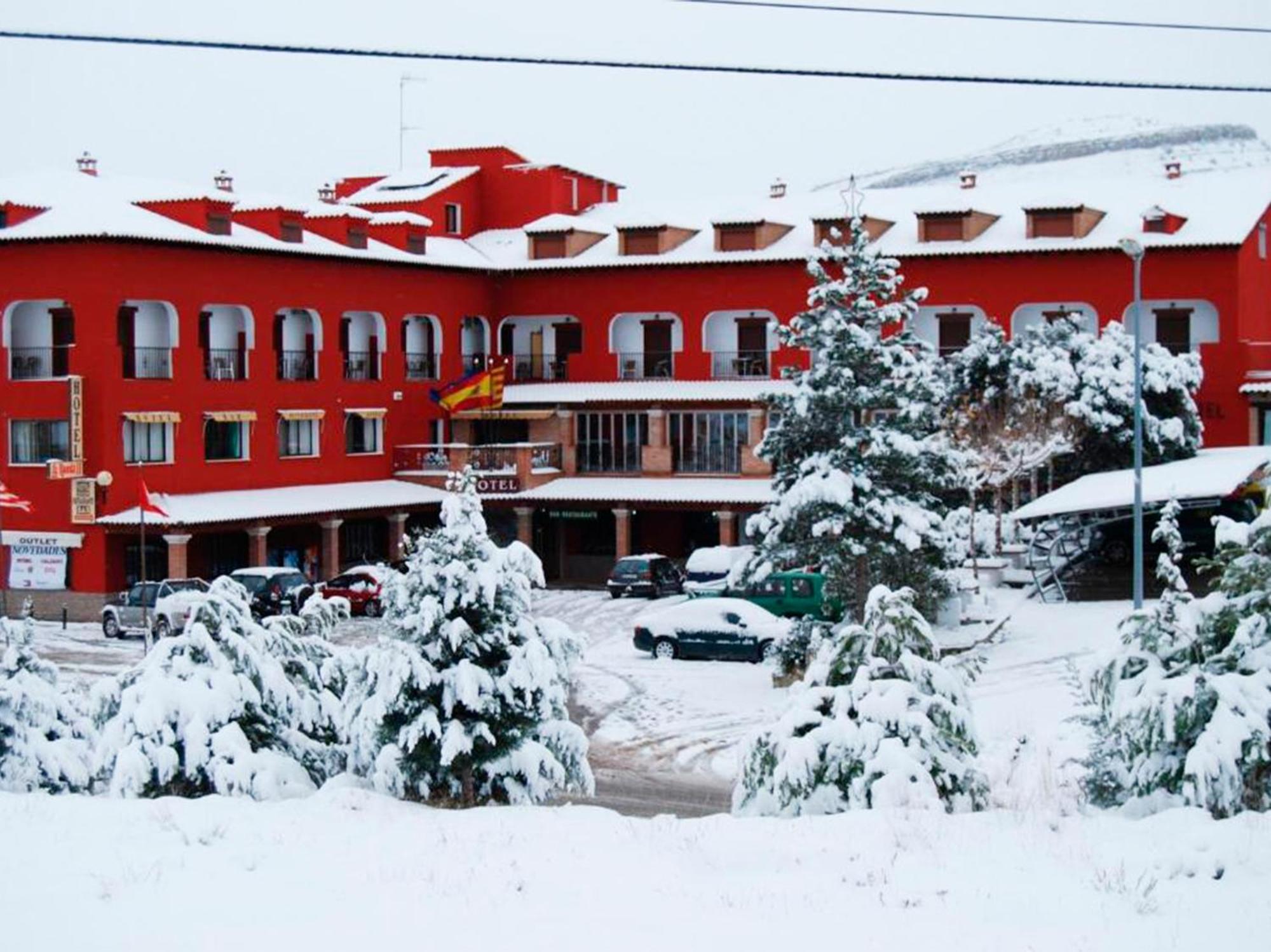 Hotel La Rueda 3000 Mora de Rubielos Kültér fotó